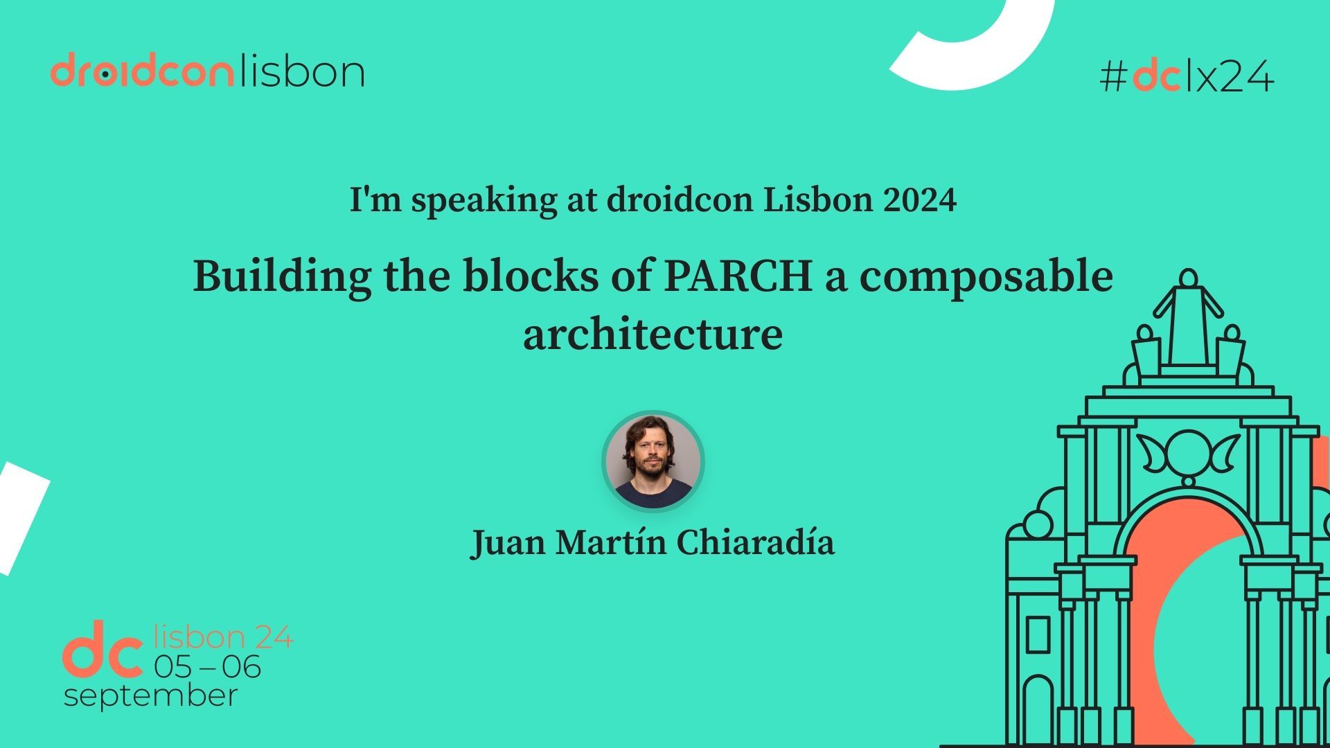 PARCH talk in Droidcon Lisbon 2024